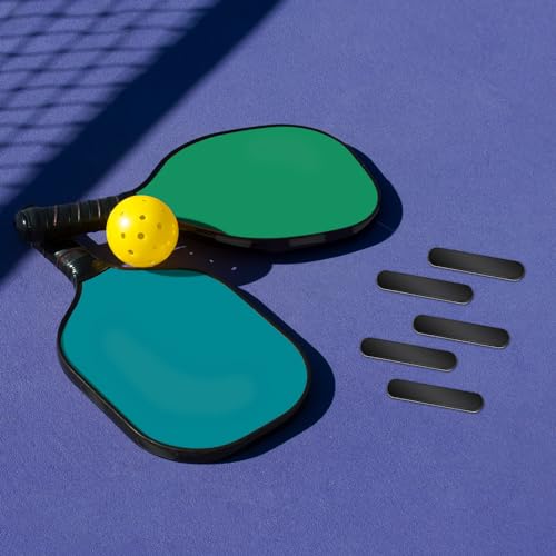 Pickleball Lead Tape Strips - 30pcs Black Weighted Adhesive 3g
