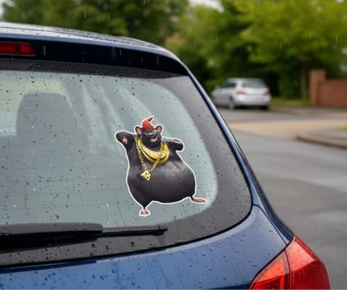 Biggie Cheese Mr. Boombastic Vinyl Decal - 5-Inch Waterproof Sticker