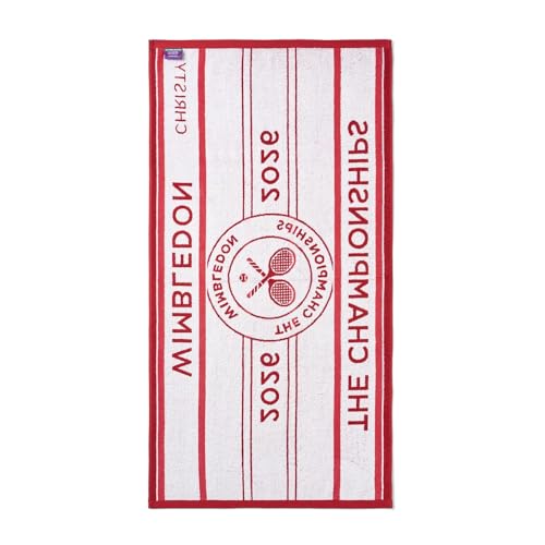 Wimbledon 2026 Championship Towel - Quick Dry - Strawberry