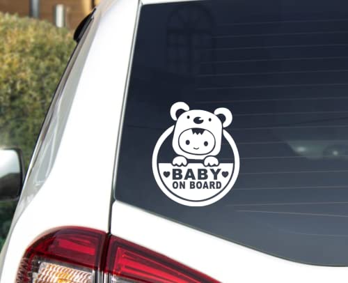 Baby on Board Reflective Vinyl Decal Stickers - 3 Pack - OnBoard3