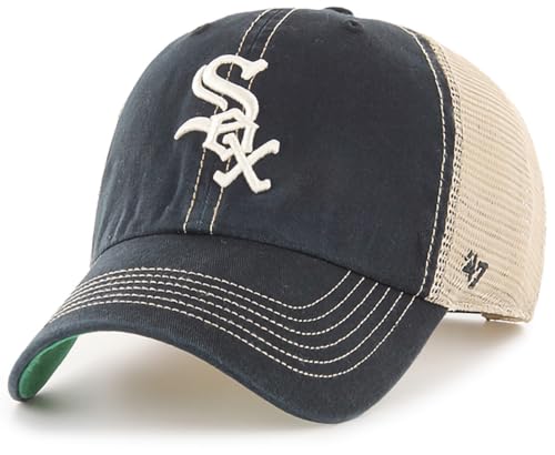 MLB Team Color Mesh Trucker Baseball Cap - Adjustable Hat