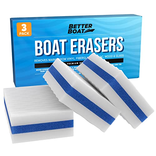 Original Boat Erasers – Heavy-Duty Cleaning Sponge for Scuff Marks
