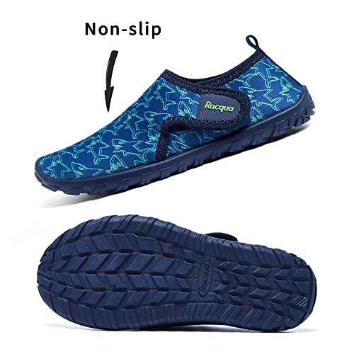 Kids Aqua Water Shoes - Lightweight Quick Dry - Big Kid Shark