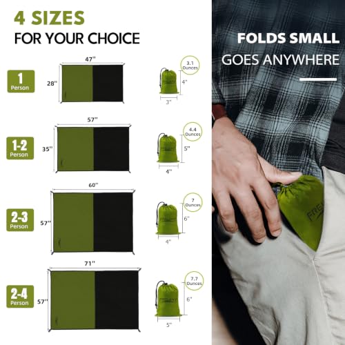 Frelaxy Pocket Picnic Blanket, Waterproof Blanket for Beach Festival
