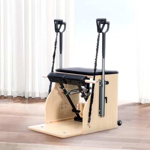 Pilates Chair - Split-Pedal Stability Combo with Handles