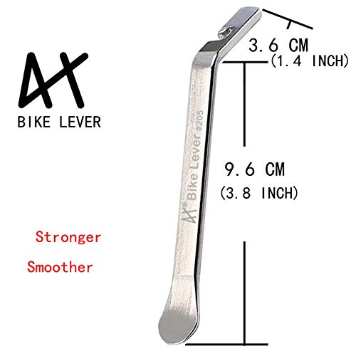 Premium Stainless Steel Bicycle Tire Levers - Set of 5