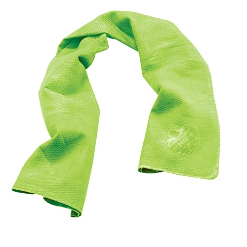 Cooling Towel - Instant Relief with Microfiber - Lime 29.5" x 0.5"