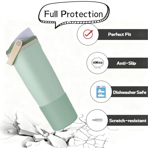 Protective Silicone Boot for 30oz & 40oz Water Tumblers - Eucalyptus