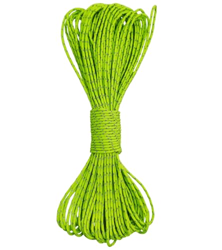 Dyneema Reflective Guy Rope - 20m, 200kg Strength for Sailing & Camping