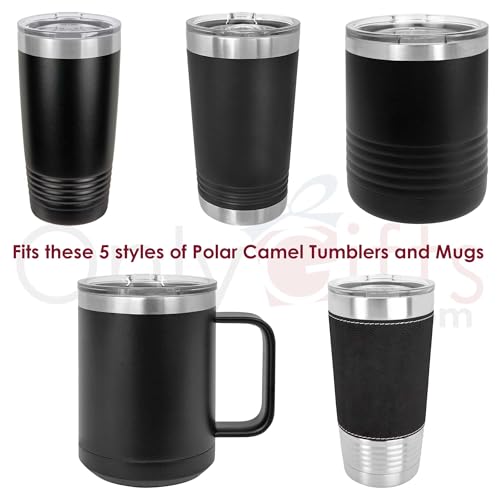 20 oz Polar Camel Replacement Slide Lid - Fits Tumblers & Yeti
