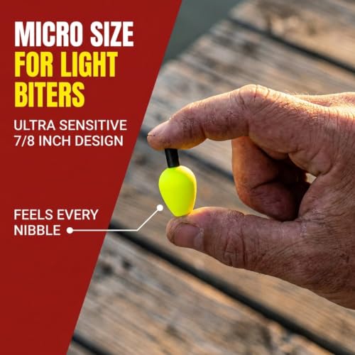 High-Visibility Fishing Bobbers - Bright Floats for Freshwater Anglers
