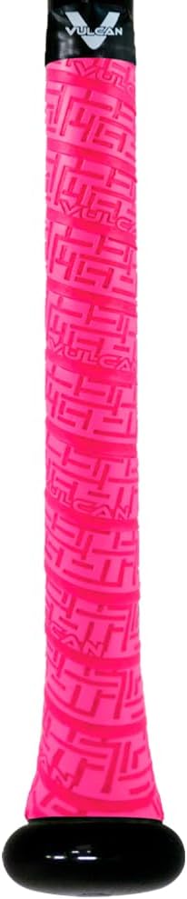 Vulcan Bat Grip - 0.50mm, 1.00mm, 1.75mm | Durable Baseball/Softball Grip | Multiple Colors Available