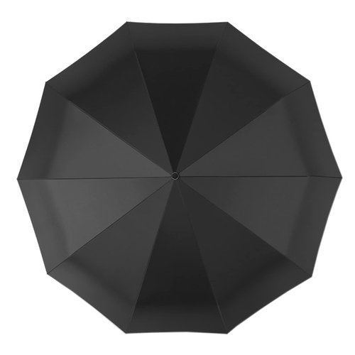 LOXASUM Golf Umbrella 54 Inch Sun Protection Folding Automatic Open Oversize Windproof Waterproof Stick Umbrellas for Men Women (Black)