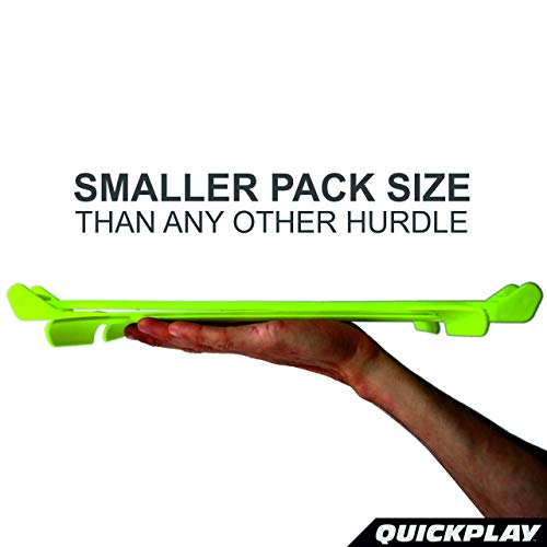Adjustable Speed Hurdles Set of 6 - 3 Heights for Agility Training