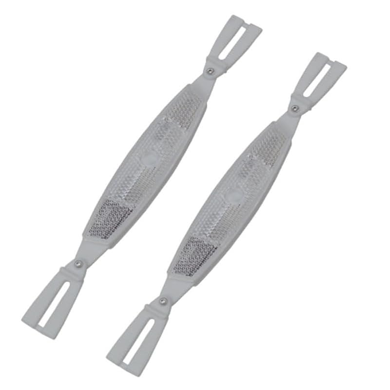 Bicycle Spoke Reflectors for Night Safety - Universal Wheel Reflector Pair