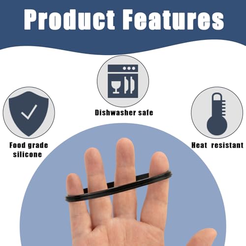 Leakproof Rubber Seal Replacement for Yeti 20 oz Tumbler Lid - 4 Pack