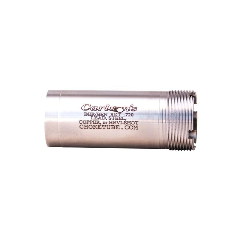 Carlson's Choke Tubes 12 Gauge Compatible for Beretta Benelli Mobil [ Skeet | 0.720 Diameter ] Stainless Steel | Flush Mount Replacement Choke Tube | Made in USA