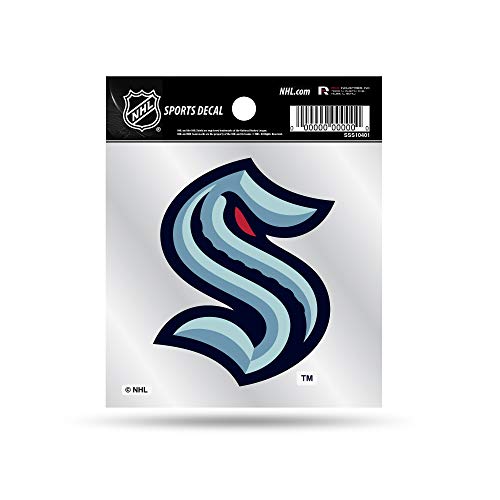 Seattle Kraken 4x4 Inch Vinyl Decal - Officially Licensed Team Logo Sticker