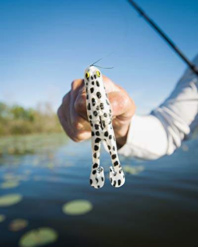 PowerBait Buzz'n Speed Toad - HD Black Panther, 4.4"