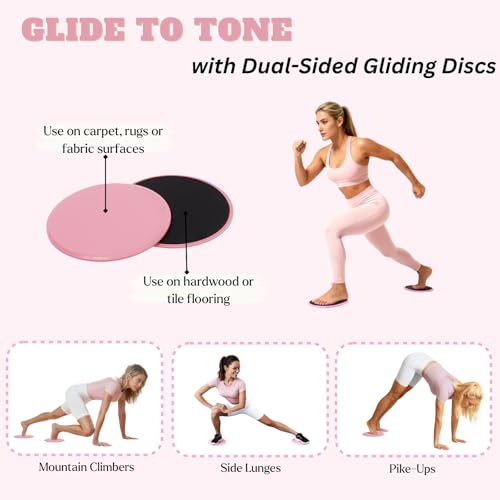 Home Pilates Kit with Ring & Ball Set - Beige Ankle Weights