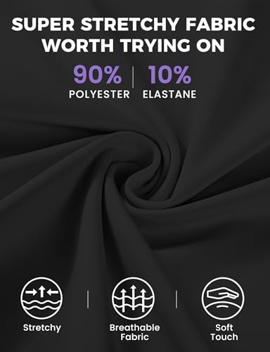 Women's Athletic Tank Top - High Neck Sleeveless Crop Shirt - Black, Medium