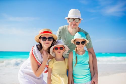 Kids Polarized Sunglasses with UV Protection - 1 Pair, Black
