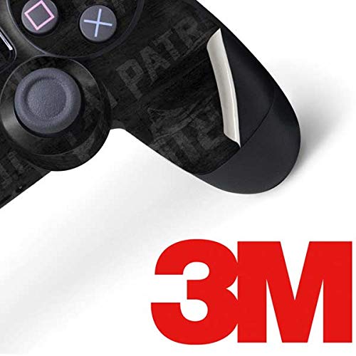 PS4 Controller Skin - Official NFL New England Patriots Black & White Design