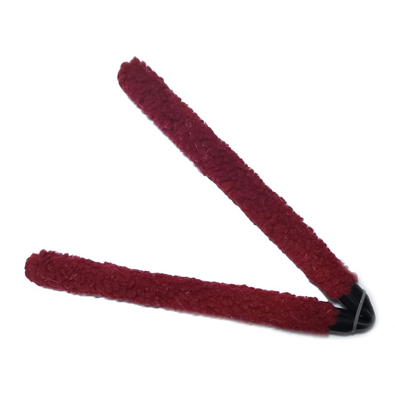 3-Pack Paintball Marker Barrel Swab Squeegees - Cotton Cleaning
