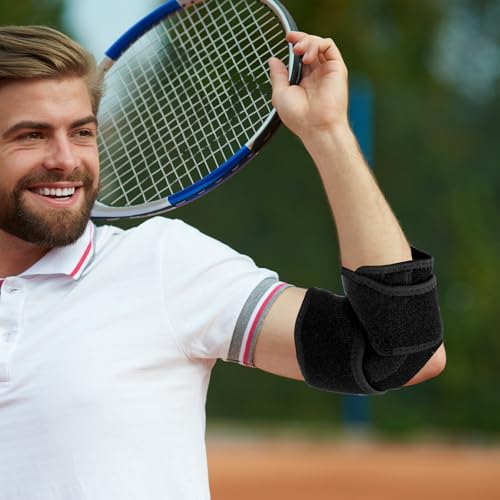 Elbow Compression Sleeve with Removable Strap - Variation 1