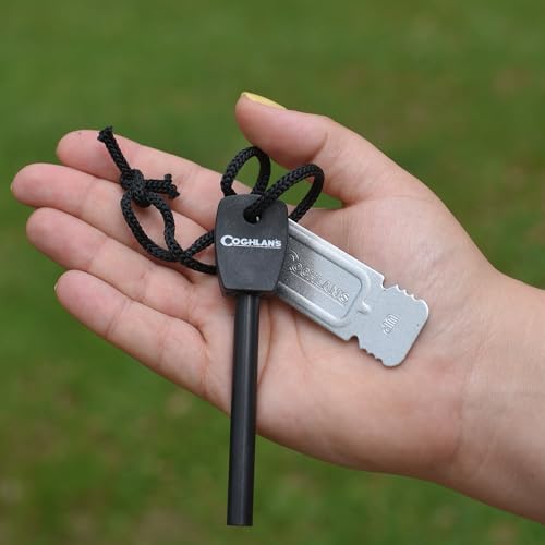 Ferrocerium Fire Starter Tool - Waterproof & Durable for Camping