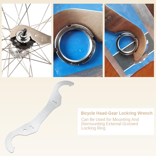 Ziyuan Bicycle Head Gear Lockring Wrench for Fixed Gear & Single-Speed Bikes