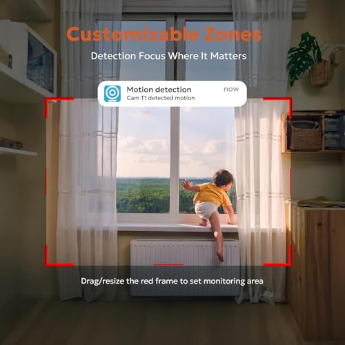 owltron Indoor Security Camera, 2K Cameras for Home Security with Motion Detection, Pet Cam & Baby Monitor with Night Vision, 2.4 GHz WiFi Two-Way Talk, Cloud/SD Storage, Works with Alexa