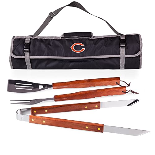 NFL 3-Piece BBQ Tote Set - Chicago Bears Team Colors