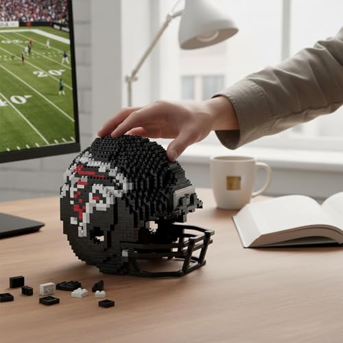 NFL 3D BRXLZ Puzzle Replica Helmet Set - 1,350 Pieces
