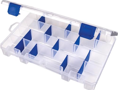 Divided Tackle Box with 12 Zerust Dividers - 24 Compartments