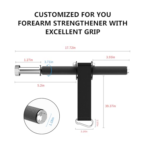 KYLINFIT Forearm Wrist Roller - Hand & Grip Strength Training Equipment