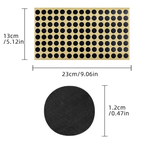 Pool Table Marker Dots - 3 Sheet Mini Billiard Point Stickers