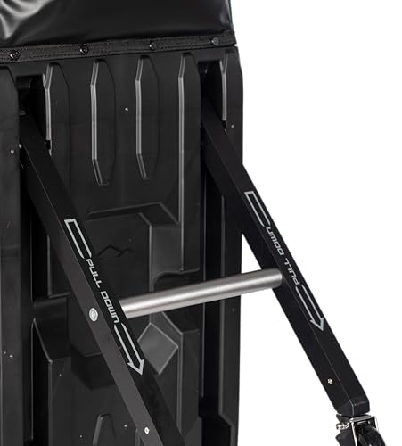 ClubGlider Meridian Golf Travel Bag - 4-Wheel Rolling System - Black