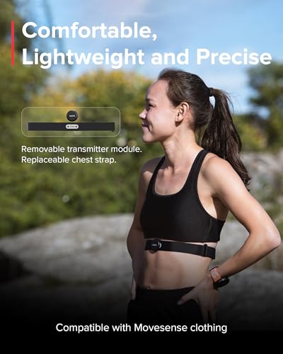 Smart Heart Rate Belt - Comfortable One Size / Black