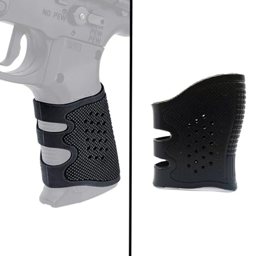 Tactical Rubber Grip Sleeve for GK Series Handguns - Black