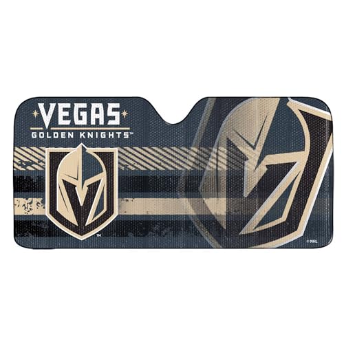 Windshield Sun Shade - Vegas Golden Knights - 59" x 29.5"