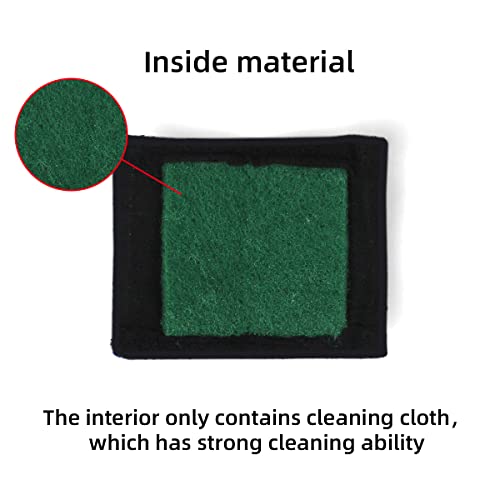4pcs Pool Cue Cleaner Cloth Set - Durable Shaft Polishing Towels