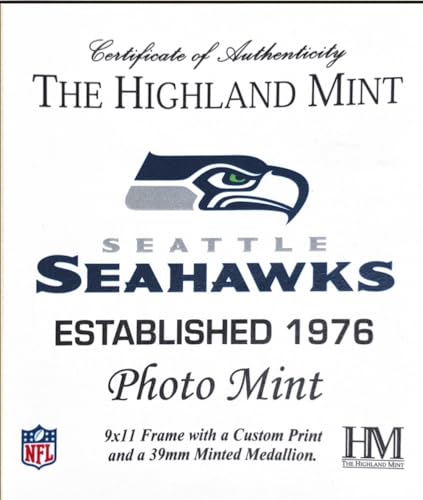 Seattle Seahawks 9" x 11" Stadium Coin Photo Mint - Limited Edition