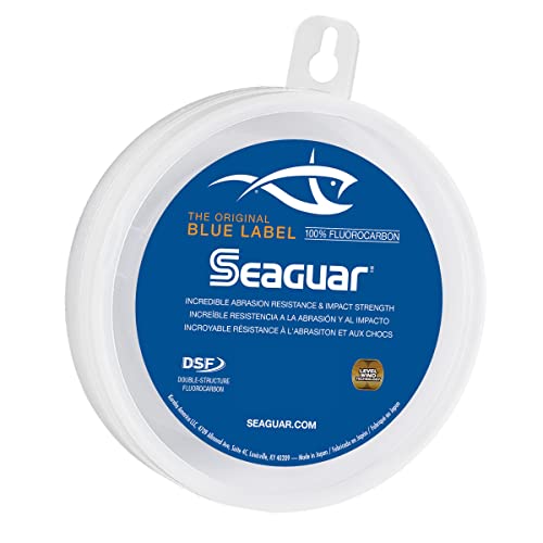 100% Fluorocarbon Fishing Leader Line for Saltwater - Multiple Sizes
