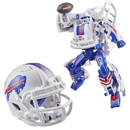 Buffalo Bills Transformers Blizz-Herd Robot Action Figure - 5.5-Inch