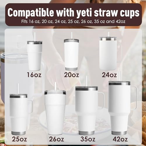 Silicone Leak Proof Kit for YETI Straw Cup - Multicolor Set