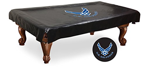 8-Foot U.S. Air Force Falcons Billiard Table Cover - Durable Vinyl