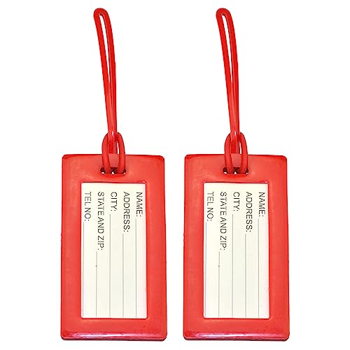 Ohio State Buckeyes PVC Luggage Tags - Pack of 2