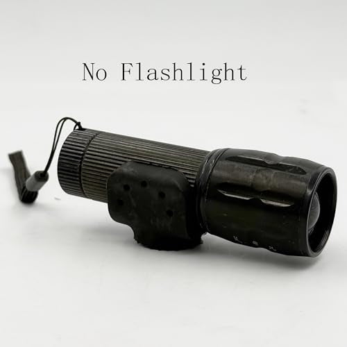 Flashlight Mounting Bracket Set - 4 Pack with 2 Big & 2 Small