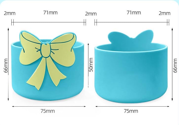7.5cm Silicone Protective Bottle Boot Sleeve - Purple - Non-Slip Base Cover